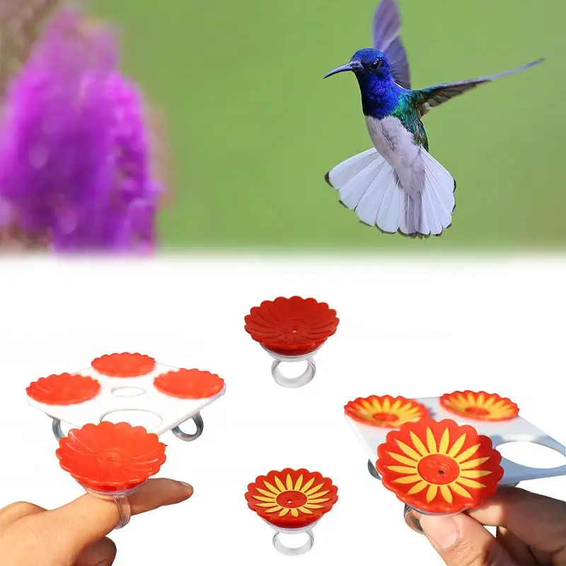 Hummingbird Circle Feeder Attract Hummingbirds Window Hummingbird Feeders Handheld For Outdoor. Hummingbird