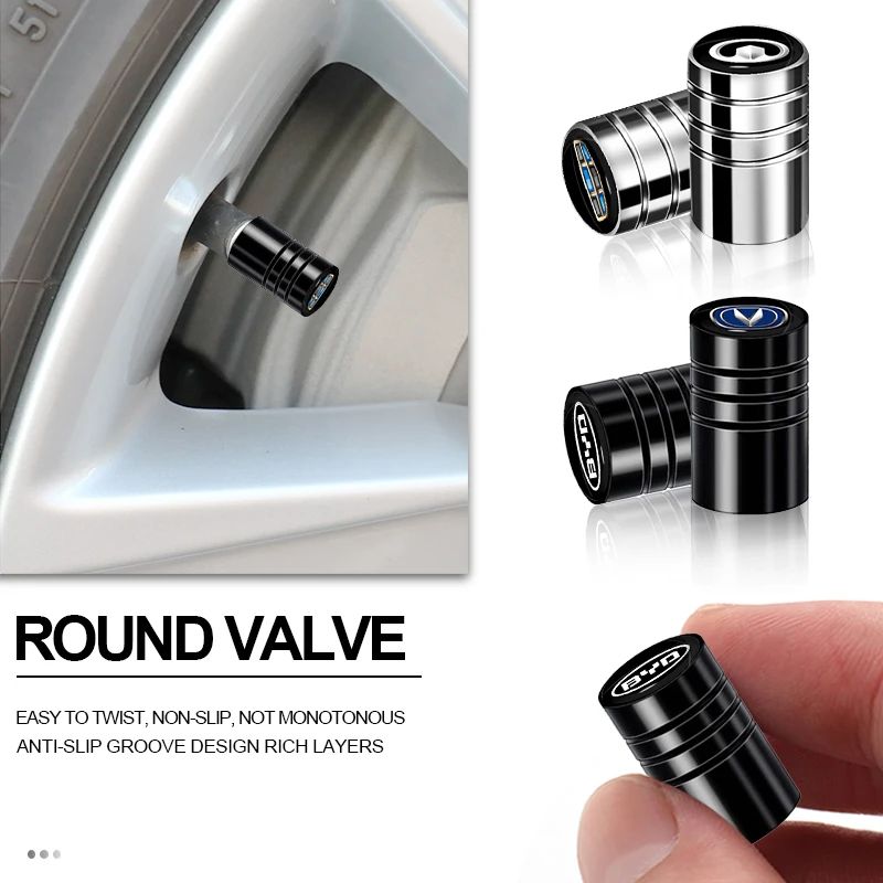 

4Pcs Metal Wheel Tire Valve Caps Case Car Styling for Lincoln Aviator MKS MKX Town MKC MKT MKZ Corsair Flyer Cents Accessories