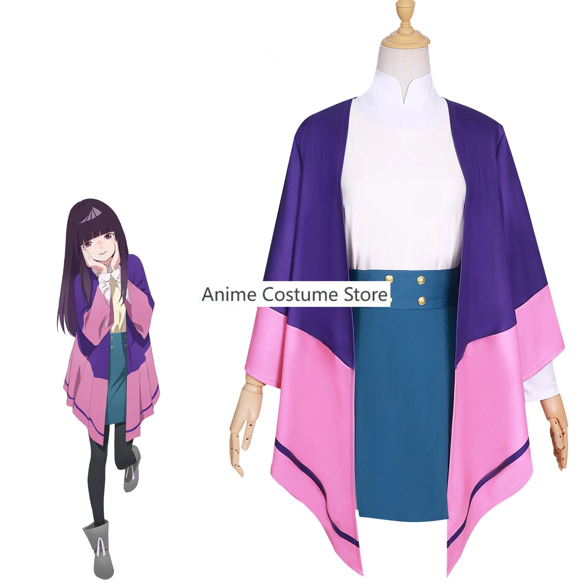 Новинка 2024 Медуза не может плавать в ночное время косплей-костюм Watase Kivi Yamanochi Kanon