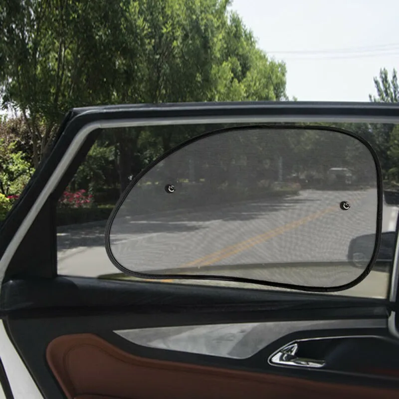 

Static 2 X Shade Screens. 4 X Suction Cups Sun Shade Visor Window Cling Cover Screen