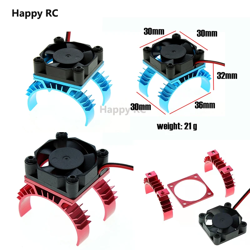 

Tamiya TT02 Metal Heatsink Fan Heat Sink Radiator For 1/10 RC Car TAMIYA TT-02 On-road Racing E1330