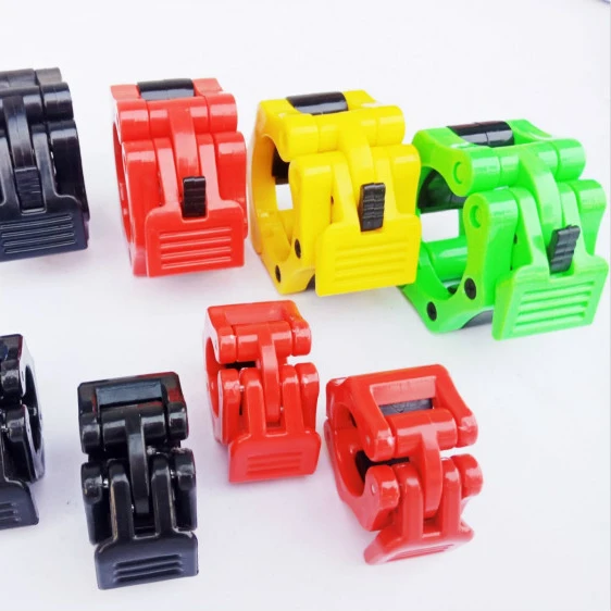 

1 Pair of Collars Barbell Collar Lock Dumbbell Clip Clamp Weightlifting Bar Gym Dumbbell Fitness Bodybuilding