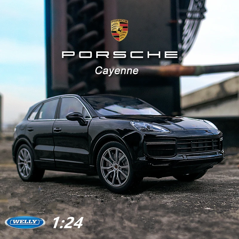 Модель автомобиля из сплава WELLY 1:24 Porsche Cayenne