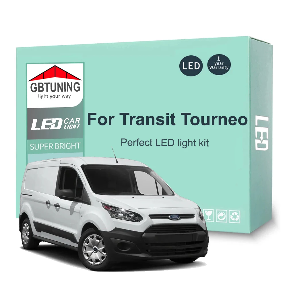 Комплект светодиодных ламп для внутреннего освещения Ford Transit Tourneo Connect курьерский
