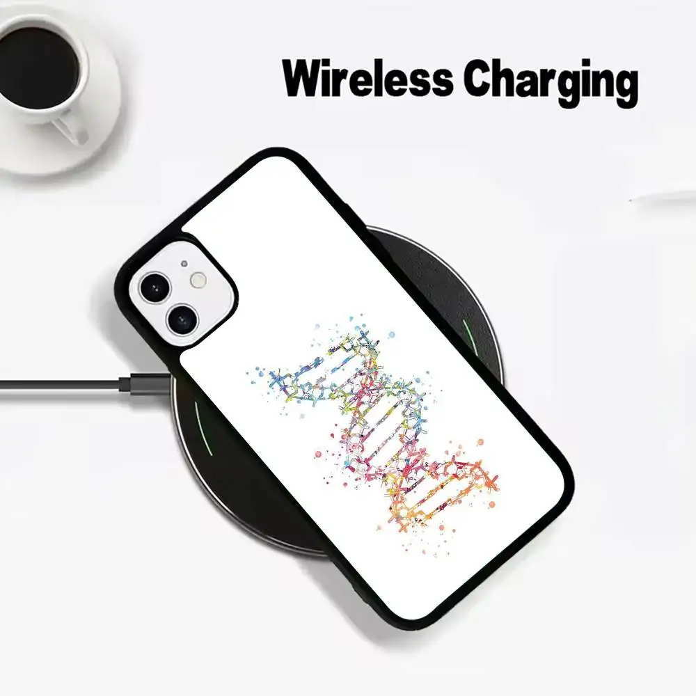 Биологический чехол-зарядка S-Science DNA для iPhone 17, 16, 15, 14, 13, 12, 11 Plus, Pro, Max, Plus с беспроводной зарядкой (art.: 3920d978699fe) - 3920d978699fe