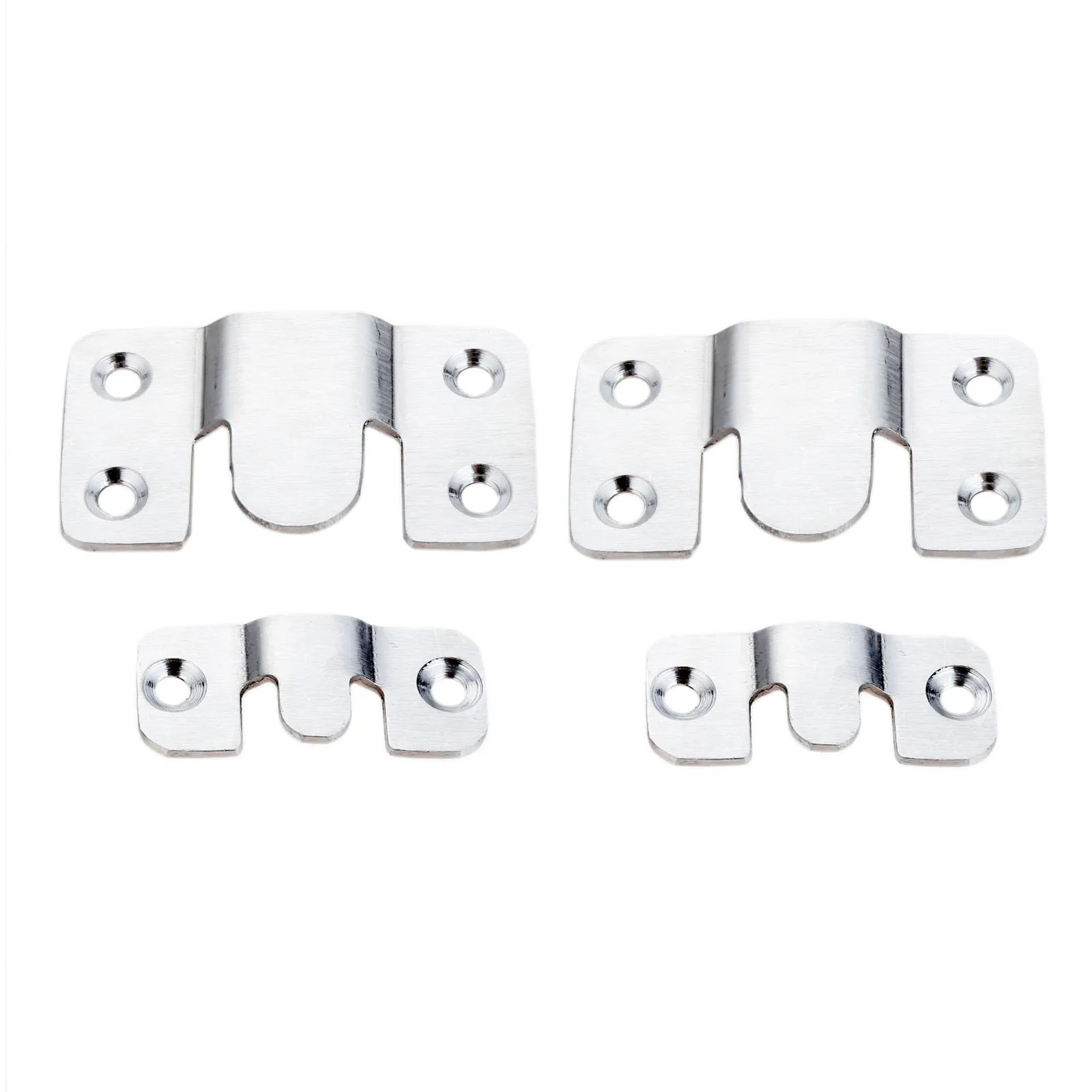 

2Pcs Stainless Steel Hook For Photo Frame Silver Photo Picture Hanging Bracket Furniture Hardware Photo Hanger 9*44mm/30*54mm