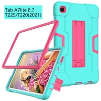new case for samsung galaxy tab a7 lite 2022 sm t220 t225 shock proof full body kids children safe non toxic tablet cover