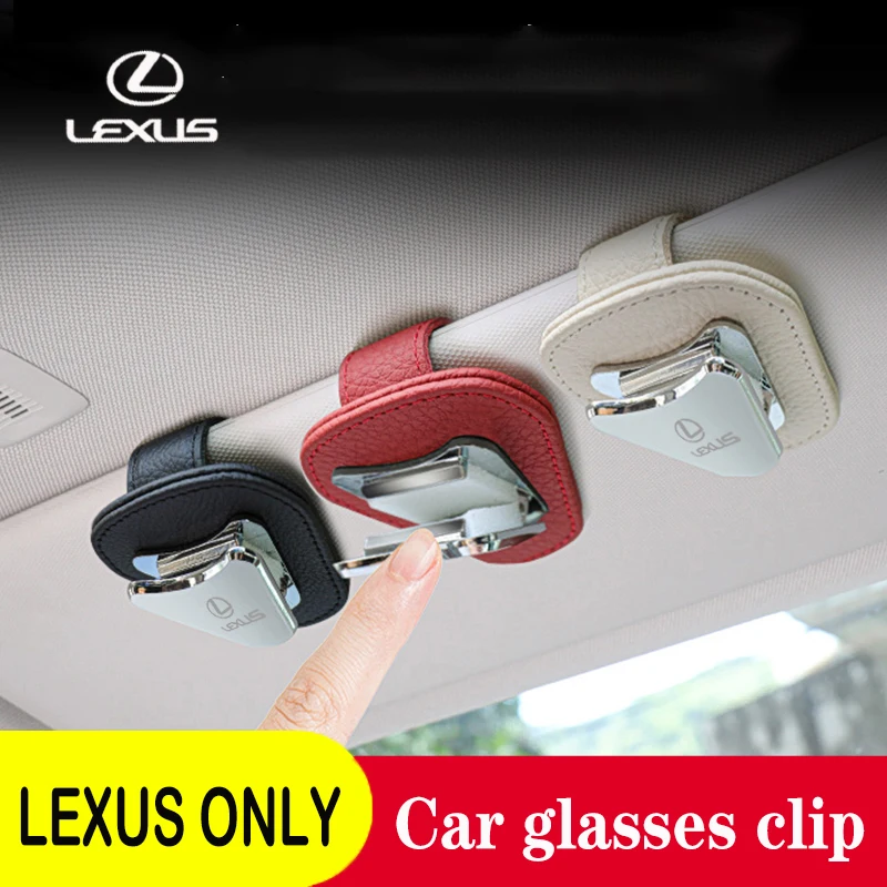 

Suitable for Lexus es200 rx300 gs450h IS500 LS car glasses clip clip sunglass clip car interior accessories