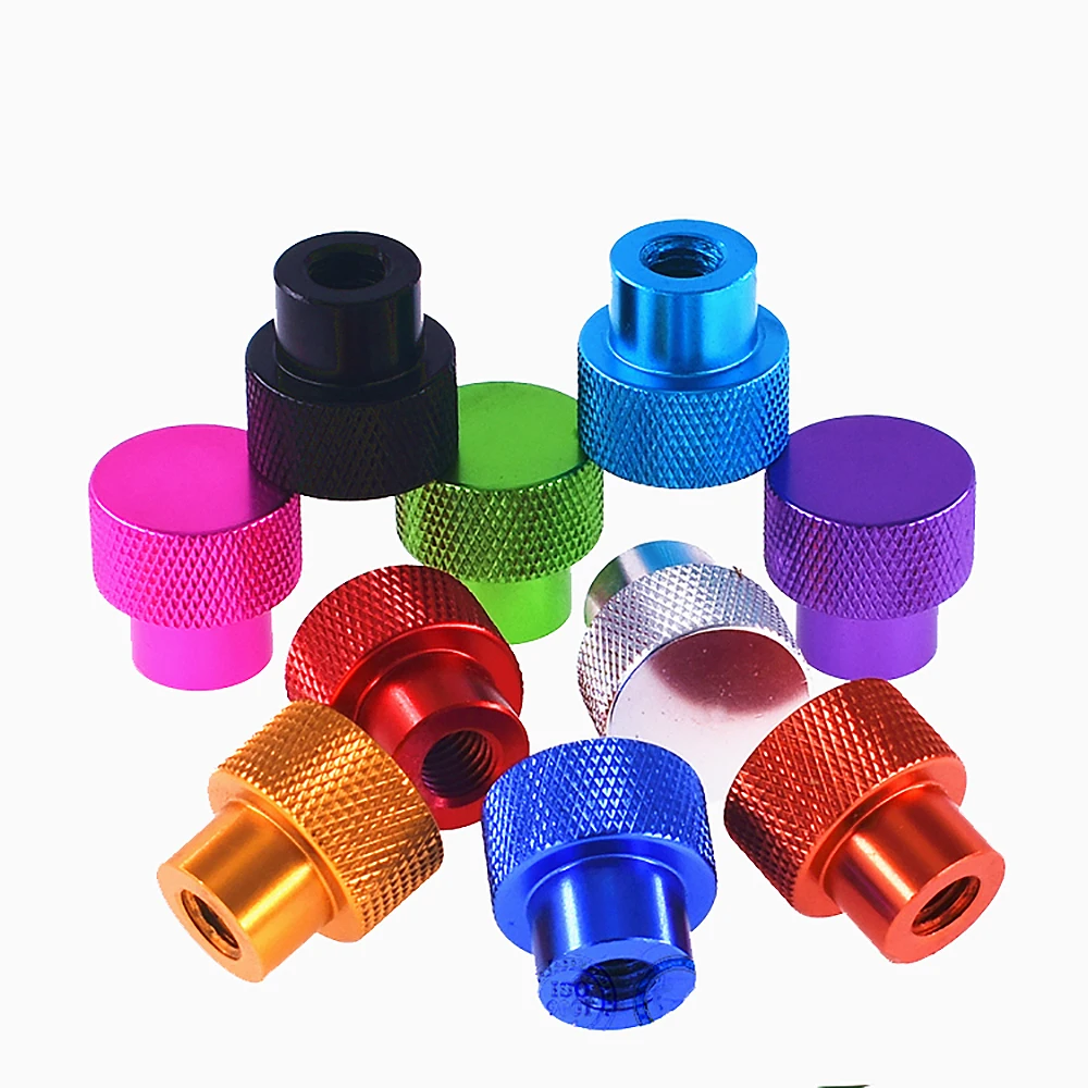 1 шт. цветная гайка для потайного отверстия M3 M4 M5 M6 M8 M10 накатанные гайки большого
