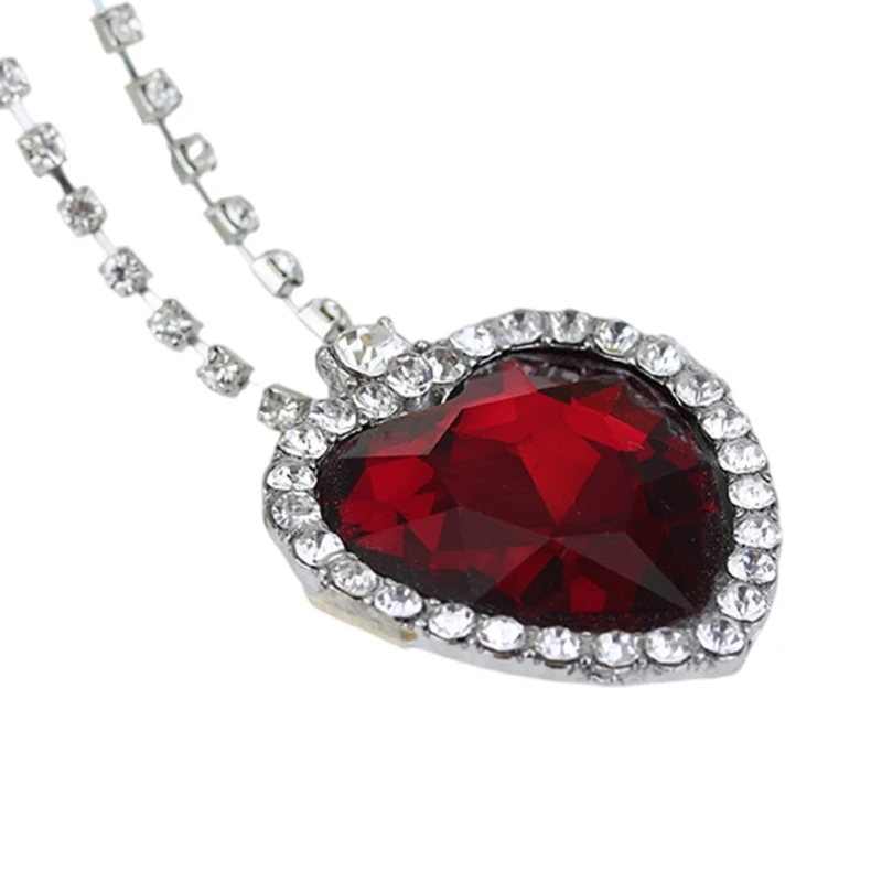 Современное ожерелье с подвеской эффектная цепочка для свитера со стразами