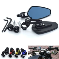 universal 78 22mm motorcycle rearview mirror handlebar ends side mirrors for yamaha mt 01 mt 03 mt 07 mt 09 fz 07 fz 09 mt 10