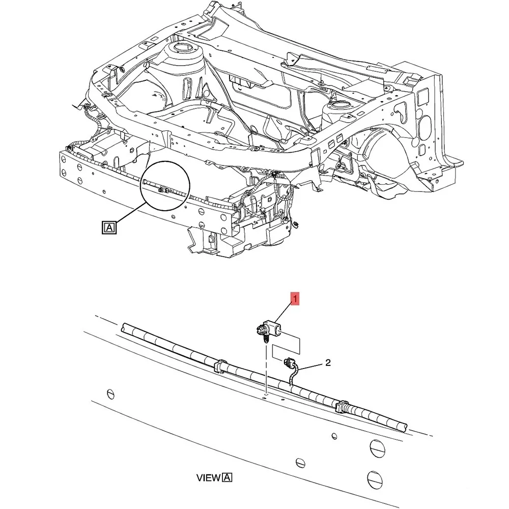 Датчик температуры внешнего воздуха для Cadillac CTS SRX STS SLS Chevrolet Malibu Equinox Opel GT GMC 15826773