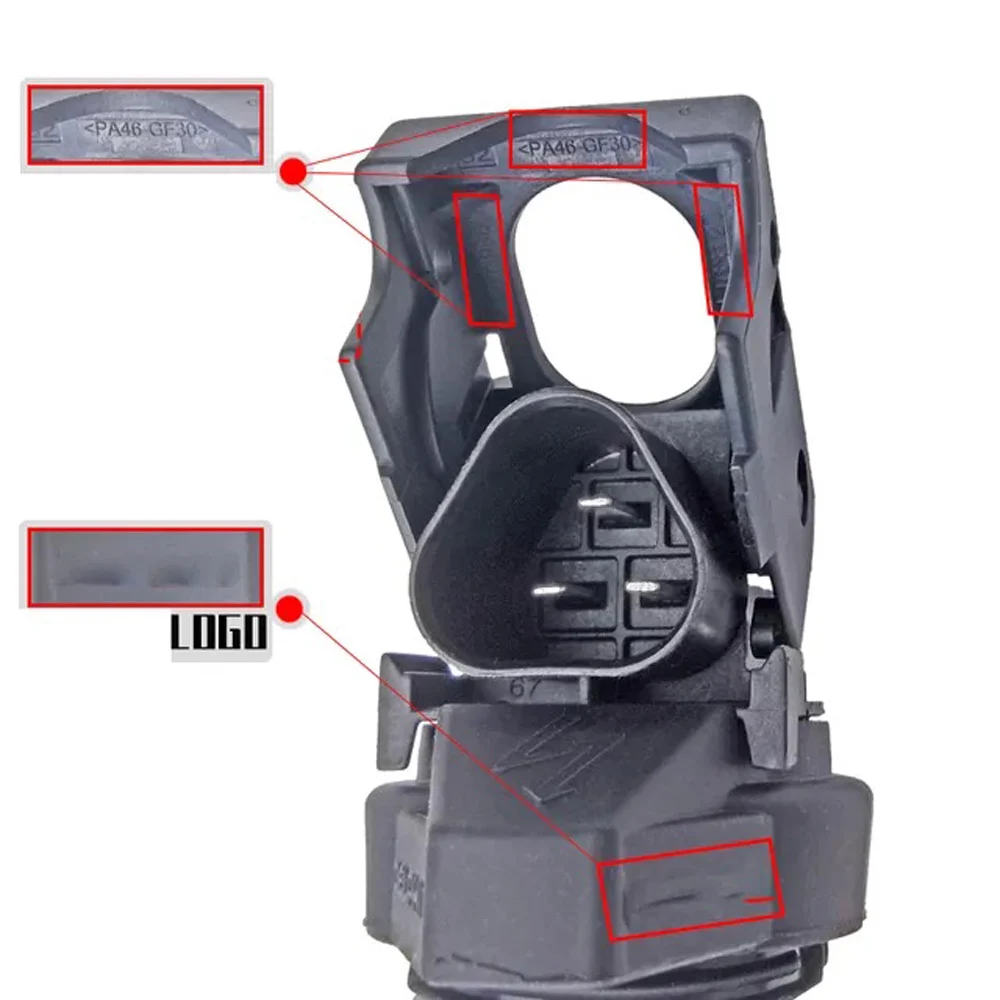 1 ~ 6 шт. 12138616153 12137594596 Катушка зажигания для BMW E60 E61 F10 F18 F11 E39 F07 520I 523I 525I оригинальная