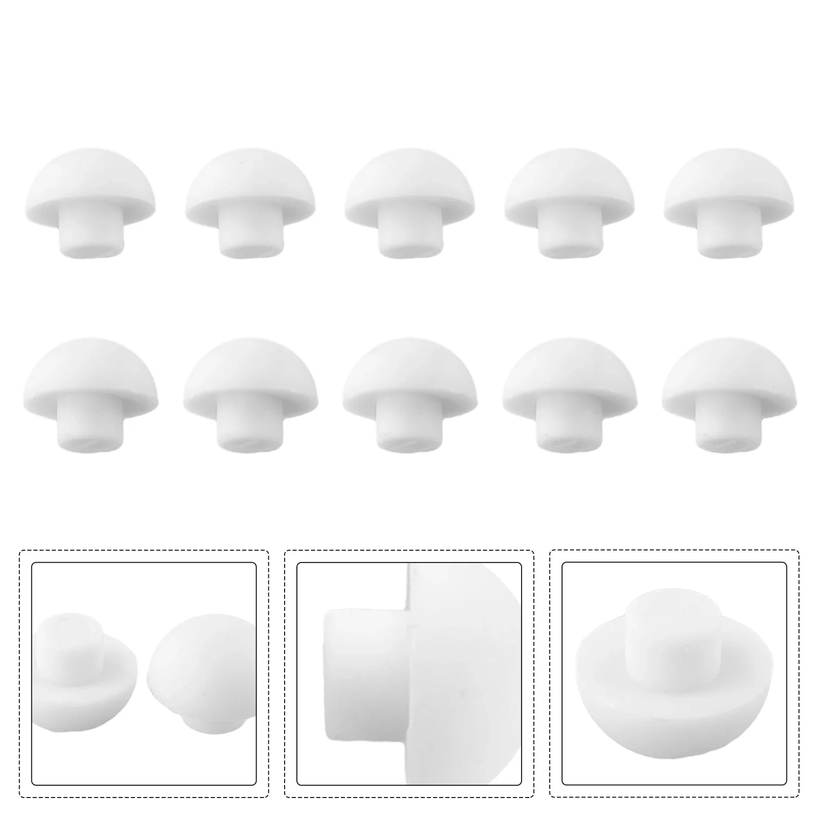 Буферы бамперы для сиденья унитаза аксессуары из АБС-пластика + TPE принадлежности