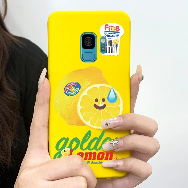 Чехлы для телефонов Samsung S9 G960 Мягкий силиконовый чехол из ТПУ Galaxy + Plus G965 Новый