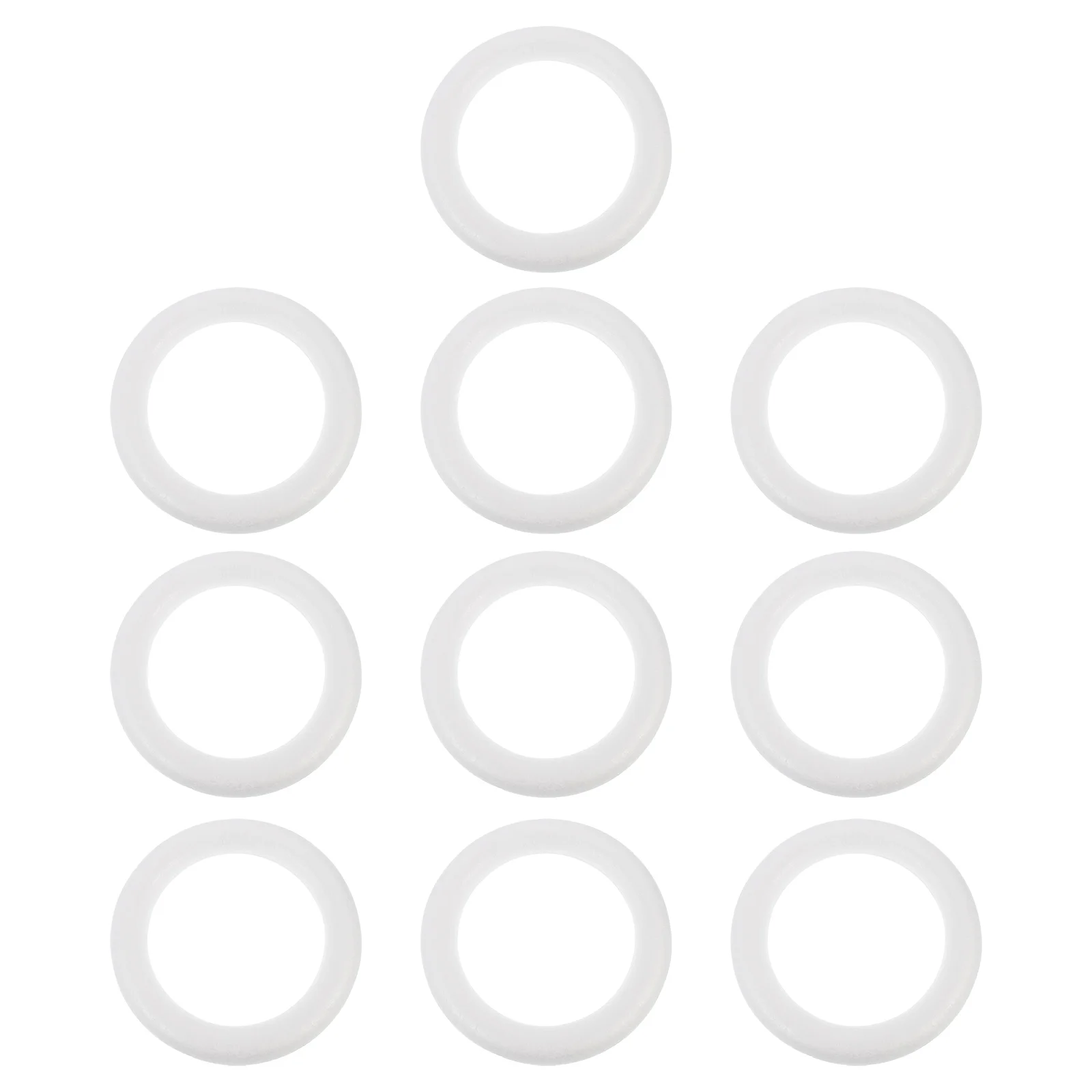 

Wreath Ring Styrofoam Christmas Polystyrene Rings Circle Craft Round Diy Mini Small Crafts Floral Shapesforms White Formarts