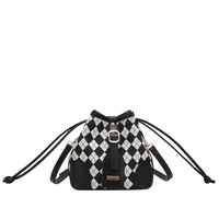 traveasy 2022 summer new shoulder bag for woman pu leather luxury magnetic buckle ladies bag stylish plaid crossbody bag satchel