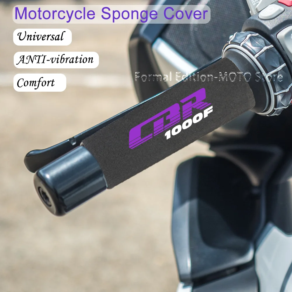 

Motorcycle Sponge Grip Shockproof Non-slip Handlebar Grip Sponge Cover for Honda CBR1100XX Blackbird CBR1000F CBR954RR 900/929RR