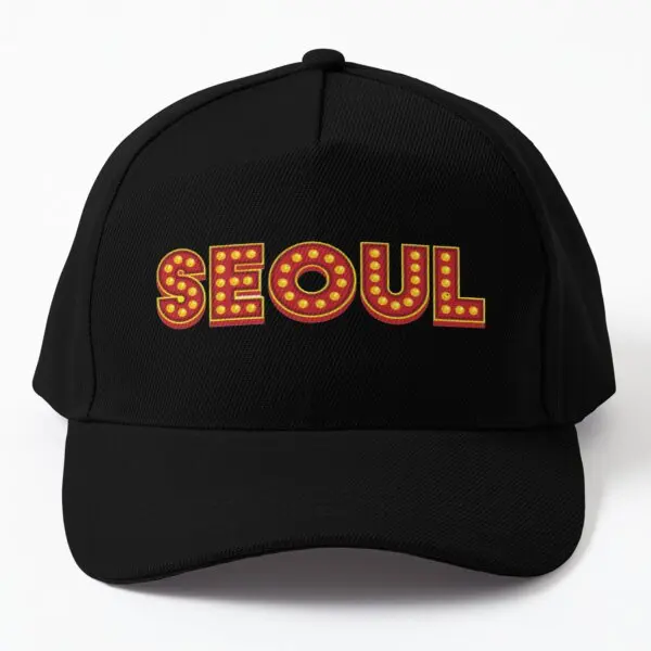 

Seoul Graphic Tee Seoul Korea South Kore Baseball Cap Hat Summer Snapback Women Boys Casual Czapka Casquette Sport Fish Outdoor