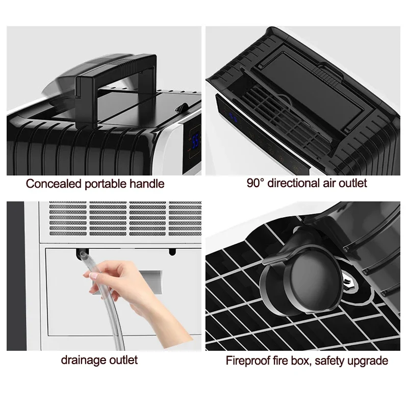 12л/д бытовой осушитель поглотитель влаги сушилка для одежды бесшумная спальня