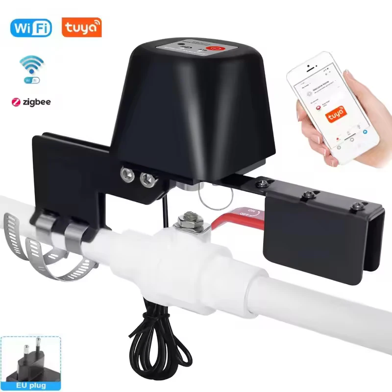 

hwen Автоматический запорный клапан для воды Zigbee