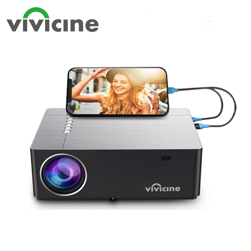 

2022 Upgraded M20S 1920x1080 Full HD 1080p LED Home Projector,Support AC3 Phone Sync Video Proyector Beamer