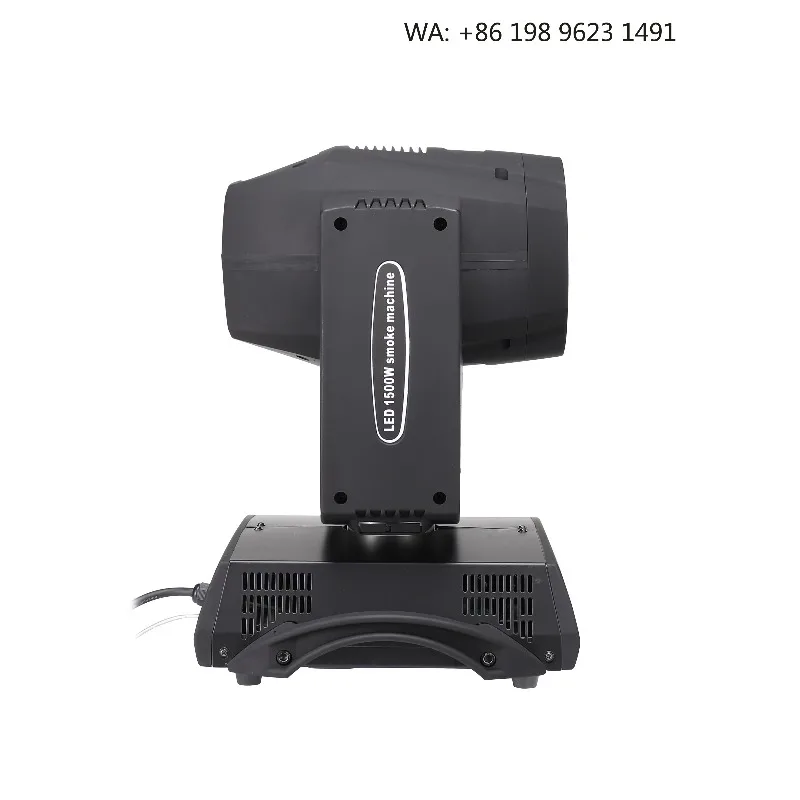 Фото Светодиодный RGB-генератор тумана 1600 Вт с ЖК-дисплеем, 16 каналов DMX512, многоцветное сценическое дымовое оборудование для свадеб, ночных клубов, вечеринок и живых выступлений №3