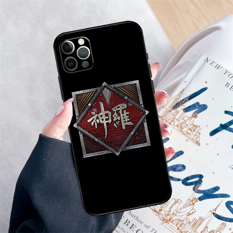 Фото Чехол для телефона Shin Ra Fantasy Final для iPhone 16 Pro Max 11 12 13 Mini 14 15 Pro Max XR 15 16 Plus 16e Cover Coque №3