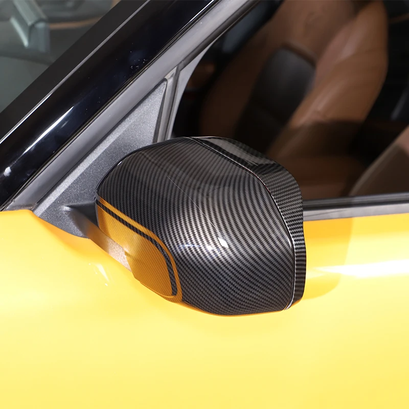

For Ford Maverick 2022 Car Side Door Rear View Mirror Cap Decoration Cover Trim ABS Exterior mirror protection accessories