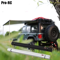 1/8 1/10 Scale Rc Car Metal Side Trim Roof Tent Universal Simulation ARB Camping Awning TRX4 SCX10 II RGT Model Parts