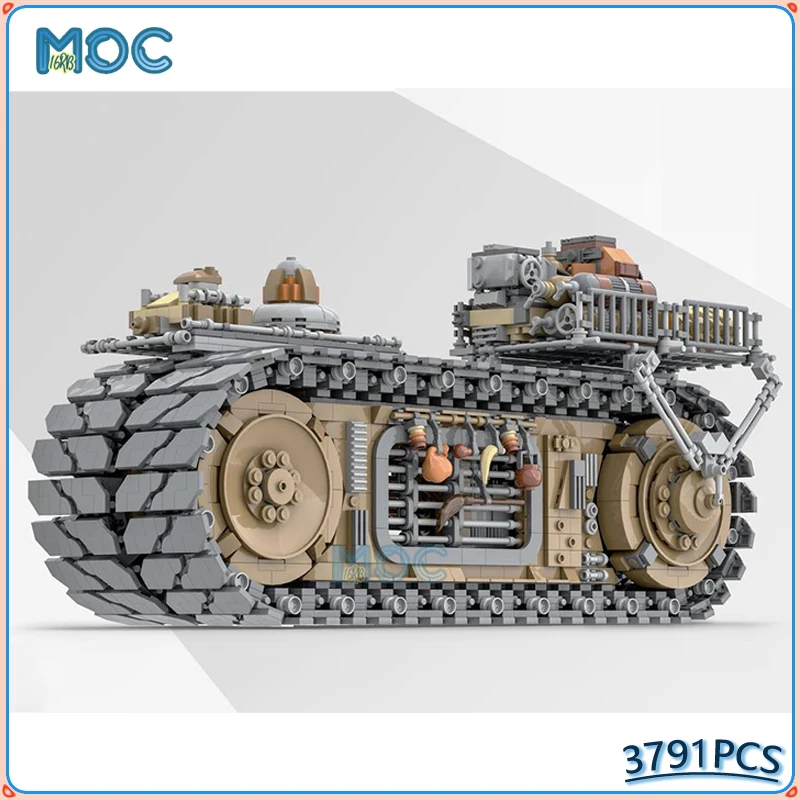 Строительные блоки MOC DN-25 беговая модель космические кирпичи сборка сделай сам