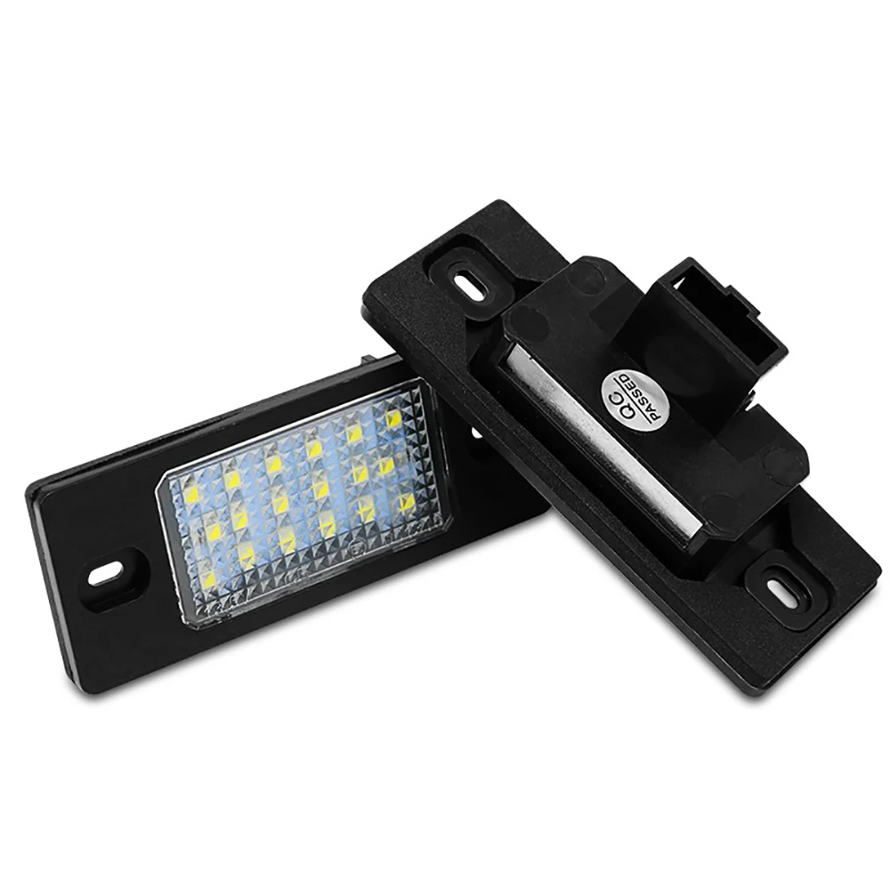 

2Pcs No Error For VW Led Number License Plate Light Assembly Car Luz Lighting Bulbs For Volkswagen Golf 5 Touring Touareg Tiguan