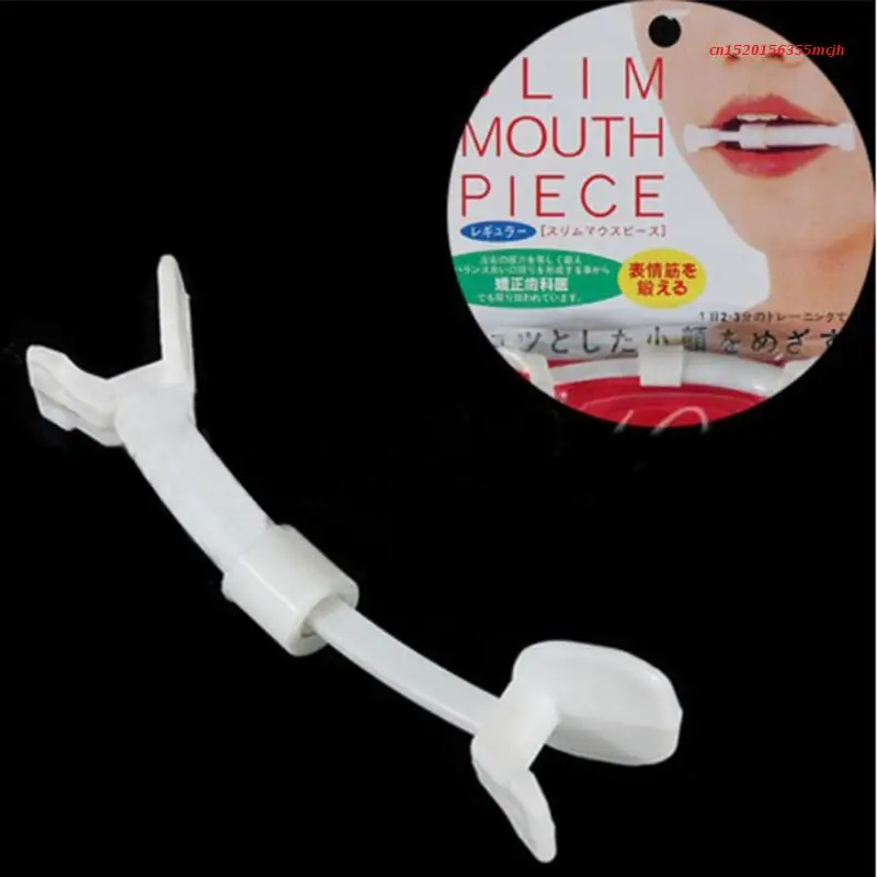 1PC Facial Muscle Exerciser Slim Mouth Piece Toner Flex Face Smile Cheek Relaxed New Face Lift Tool images - 4