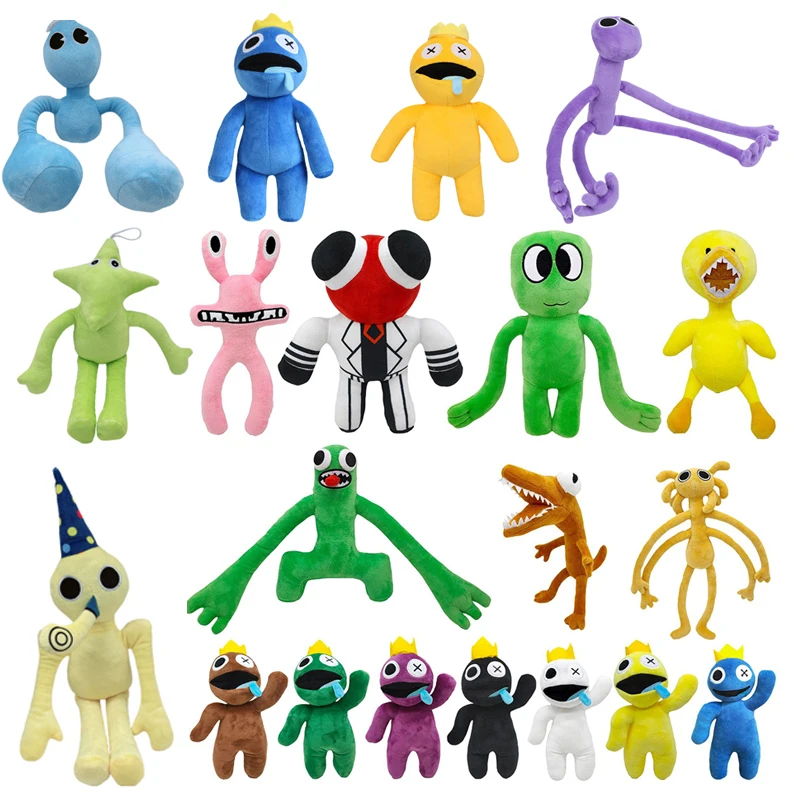 

8 шт., радужные игрушки для детей, 25-45 см