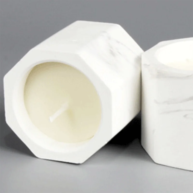 

Pillar Cube Birthday Candle White Christmas Wedding Soy Wax Candle Scented Nordic Wax Melts Swieca Zapachowa Home Decor 50LZ