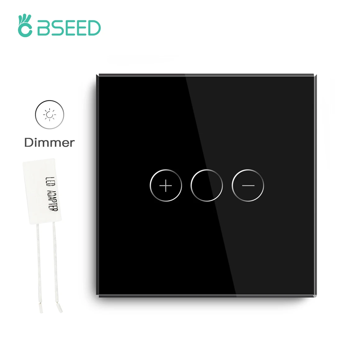 

BSEED сенсорный диммер 1 Gang стекло