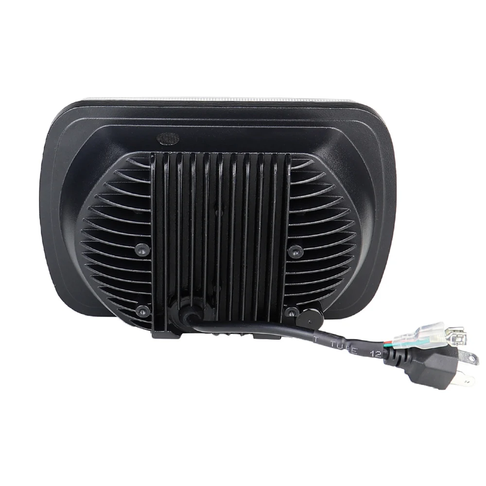 Комплекты для Jeep Cherokee XJ Wrangler YJ Pickup Truck 7x6 5x7 Поворотные сигналы LED Проектор фары Hi-Lo Beam DRL Amber On