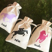 custom name cowgirl Pony birthday baby shower treart goodie favor bags baptism wedding Hangover Survival Kit party Candy pouches