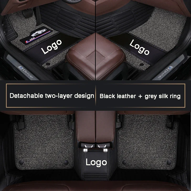 

High-end customizable full surround car floor mat for TOYOTA Sienna Ⅱ 8seat 2011-2017 waterproof car interior