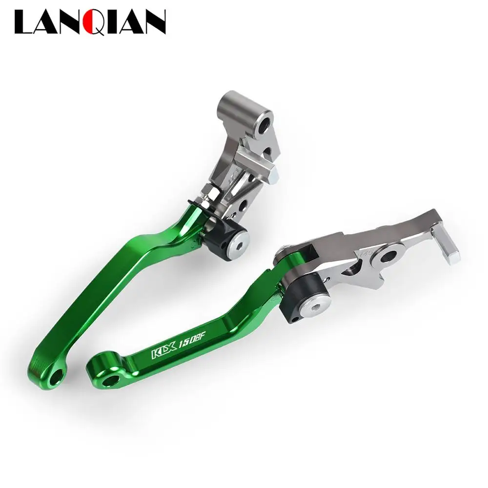 

For Kawasaki KLX150BF KLX 150BF 2016 2017 Motorcoss Dirt Bike Pivot Foldable Brake Clutch Levers With LOGO