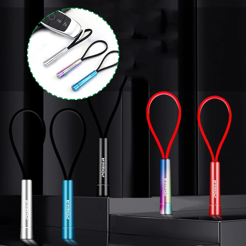 1PC Sport Fan Gifts Car Keychain Charm Pendant Lover Girl Gift Keychains Decorative 5 Color Option Simple Style Colorful Keyring