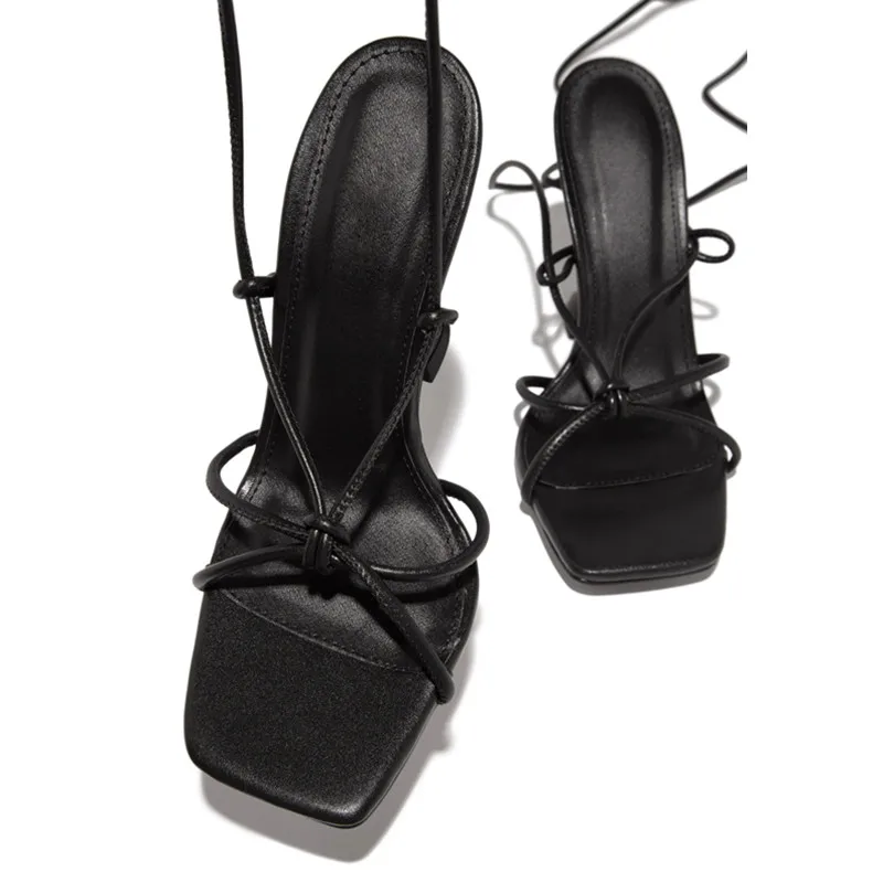 Summer Fashion High Heels Women 2022 Fashion Sexy Woman Pumps Gladiator Sandals Wedding Party Shoes on Heels Plus Size 35-43