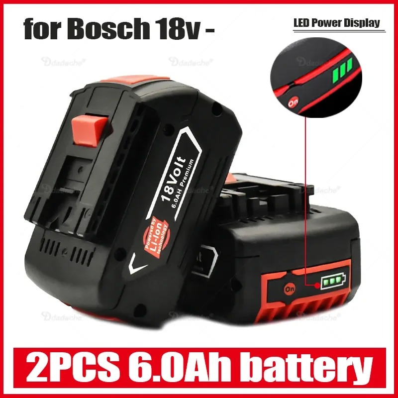 

Литий-ионный аккумулятор для Bosch, 18 в, 100% А, 2 шт.