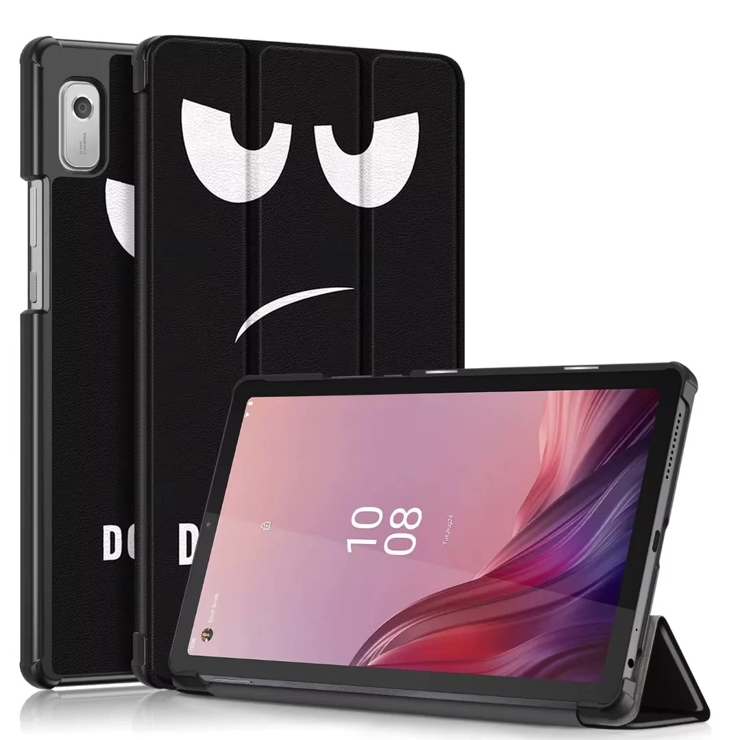 

Coque For Lenovo Tab M9 Case TB-310FU 9 inch PU Leather Tri-Folding Stand Magnetic Flip Stand Cover for Lenovo Tab M9 2023 Case