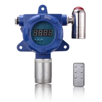 ip65 fixed co2 gas monitor carbon dioxide gas detector ppm level with aluminum material