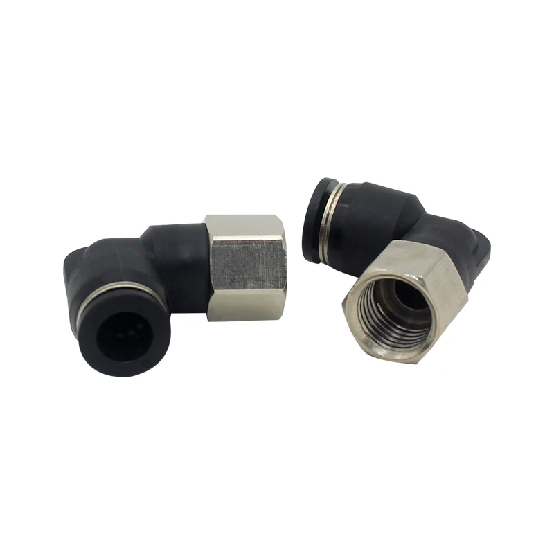 10 шт./лот пневматические компоненты серия PLF женское колено PLF6-01 PLF6-02 PLF8-02 прямые