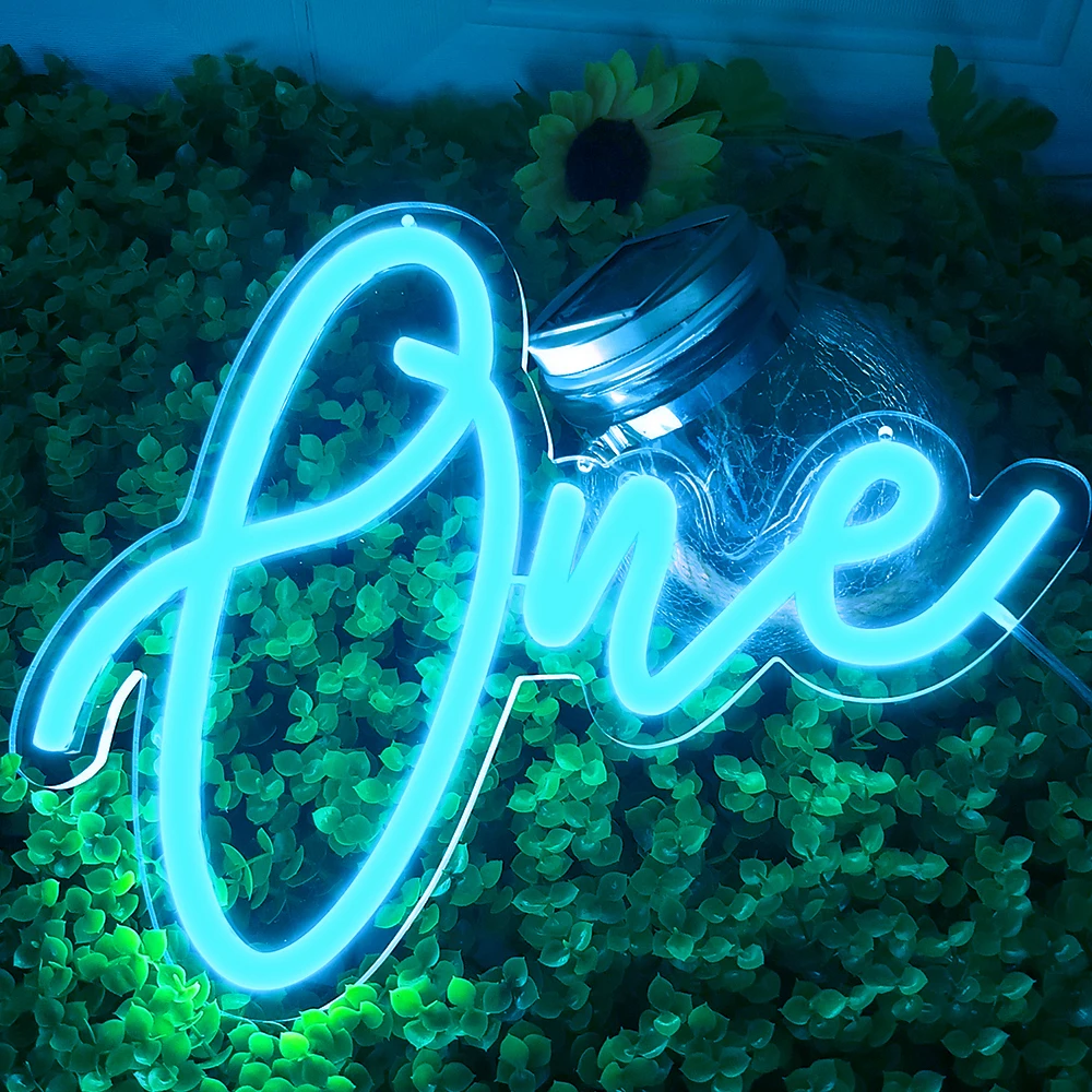 

Персонализированная светодиодная неоновая вывеска буква 5В