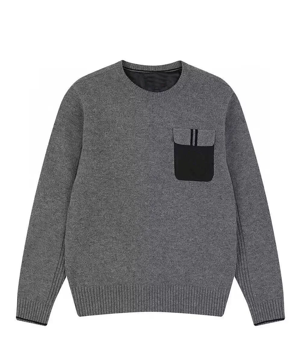 

Новая утолщенная шерстяная одежда для гольфа, Мужской пуловер, Вязаный Гольф