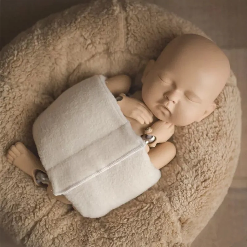 Newborn Photography Wrap Cloth Auxiliary Props Studio Infant Shooting Prop Accessories Boys Girls Baby 0-1 Month Wrapping Cloths