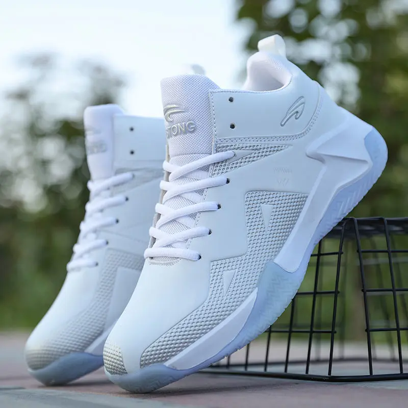 2022 баскетбольные мужские кроссовки белая дышащая Спортивная обувь для пар